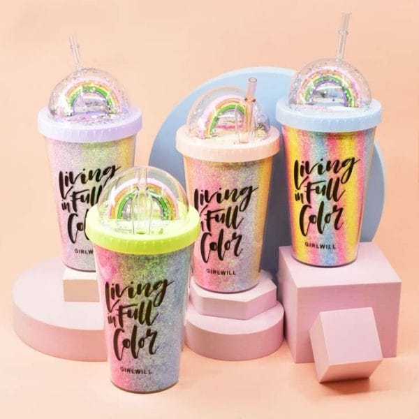 Multicoloured Sipper Bottle For Kids
