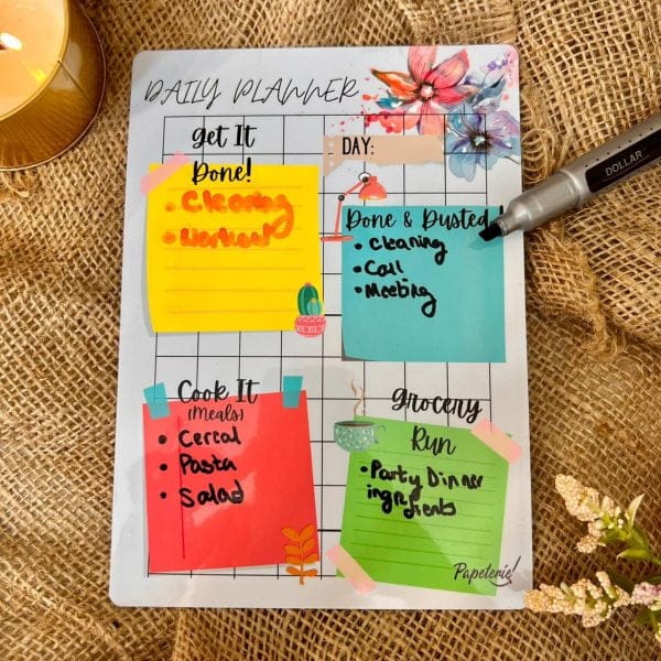 Magnetic Daily Planner