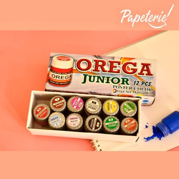 Orega Poster Colours [Box Of 12] Rs. 250