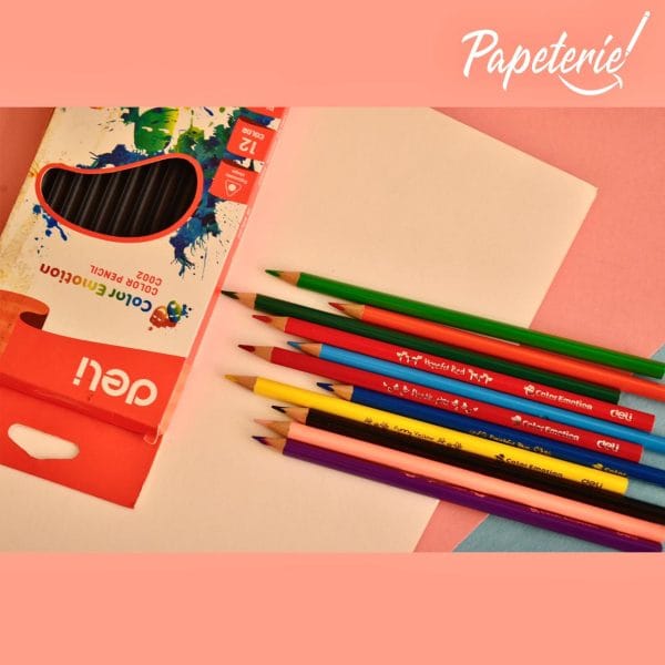 Deli Colour Pencils [Box Of 12]