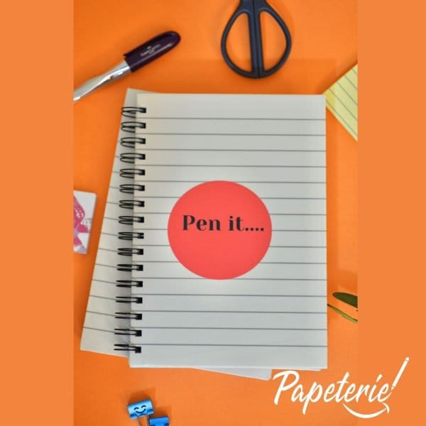 Pen It Hardcover Notebook