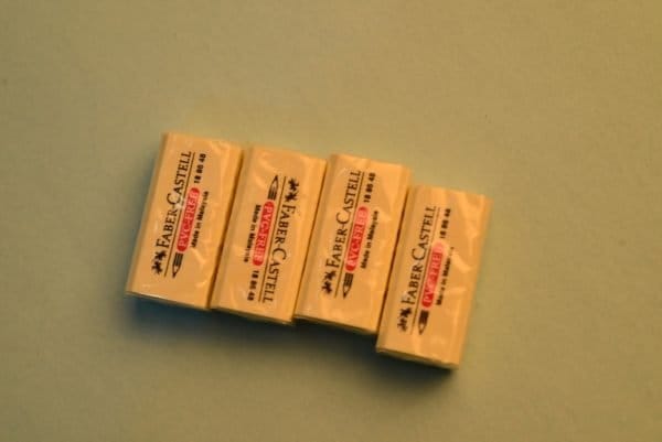 Faber Castell PVC-Free Erasers [Pack of 4]
