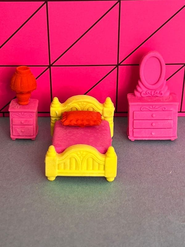 Bedroom Erasers Set