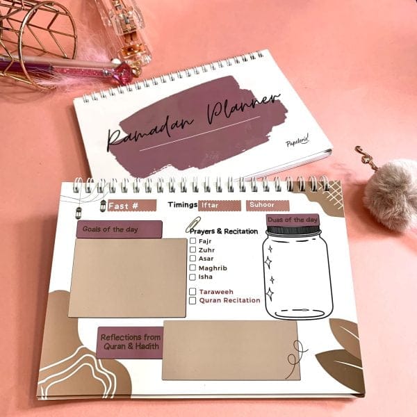 Boho Brown Ramadan Daily Planner