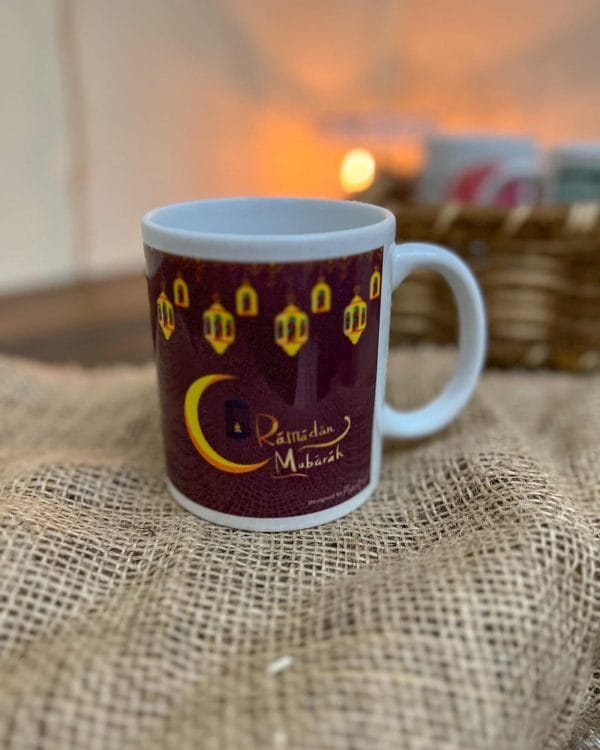 Ramadan Mubarak Mug-Brown