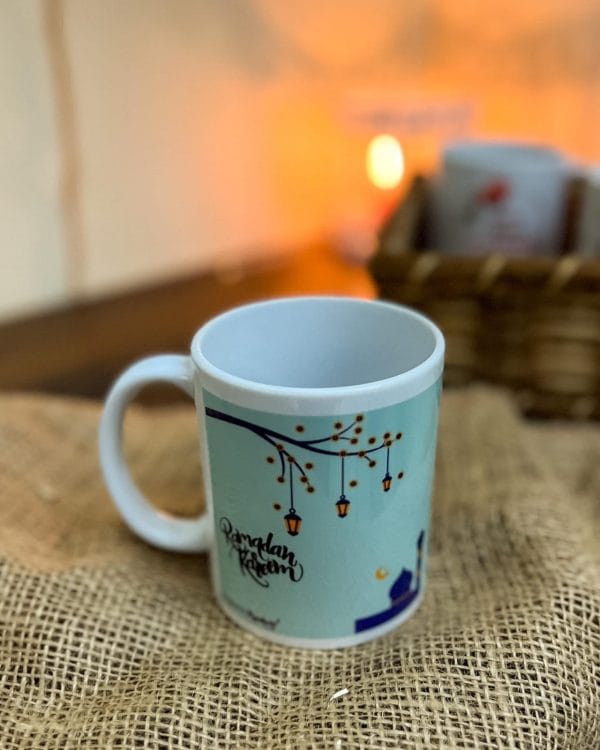 Ramadan Mubarak Mug-Blue