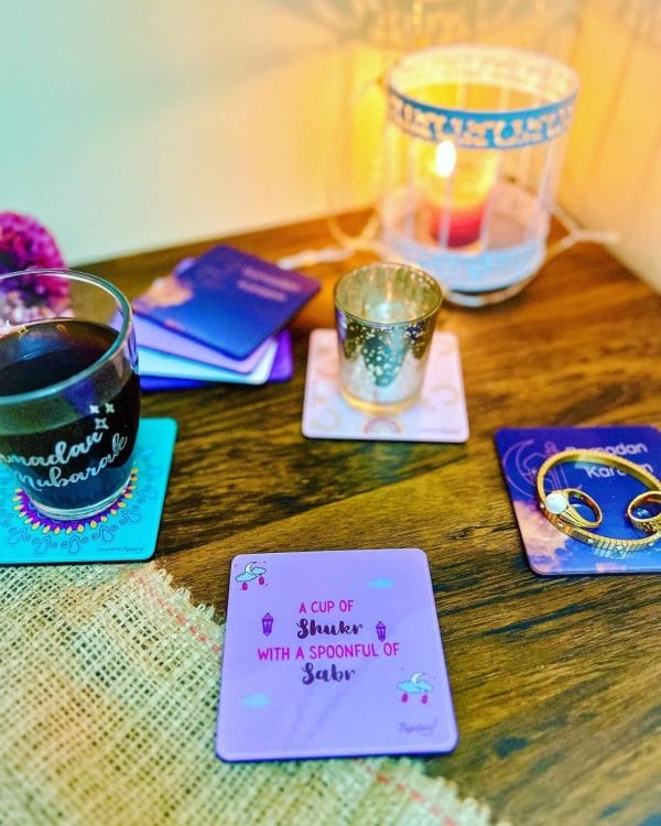 Sabr & Shukar Tea Coaster