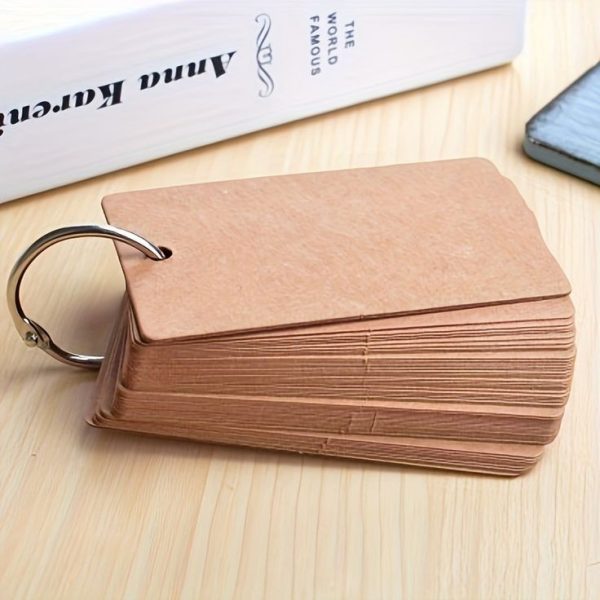 Loose-Leaf Portable Notepad-Brown