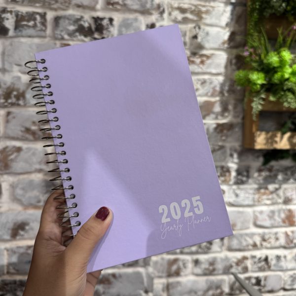 Lilac- 2025 Yearly Planner