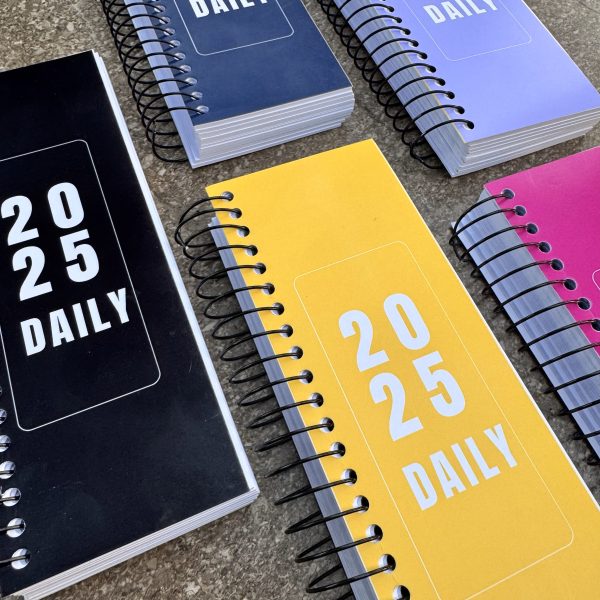 Chunky Productivity Daily Planner- Honeycomb Yellow