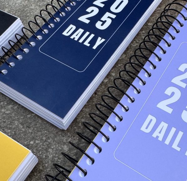 Chunky Productivity Daily Planner- Midnight Blue