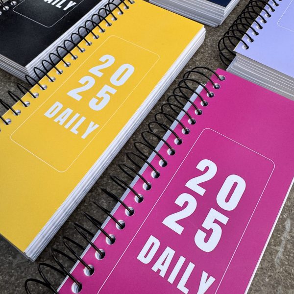 Chunky Productivity Daily Planner- Rosy Pink
